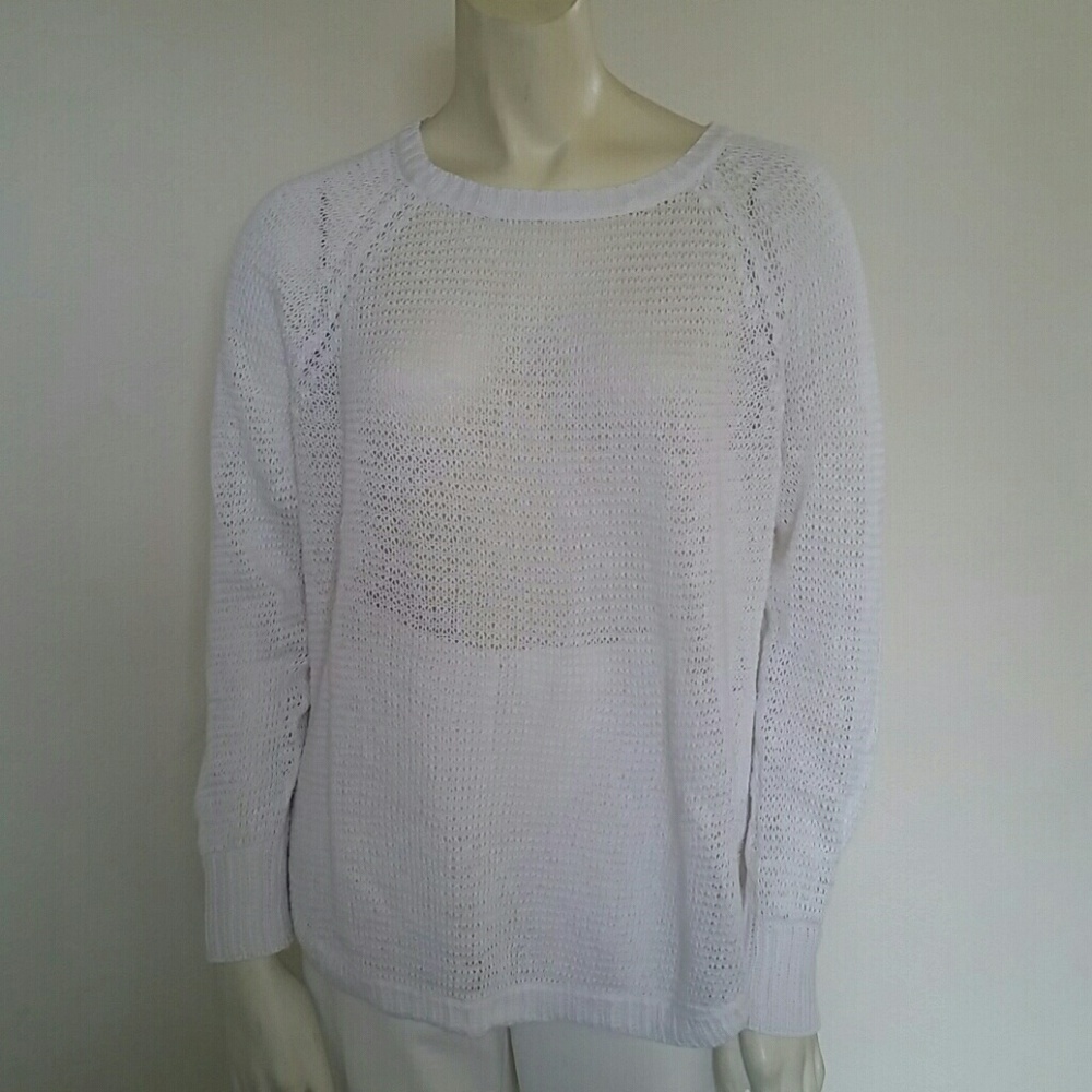 Polo by Ralph Lauren Light Cream Crew Neck Sweater